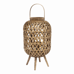 Tulum Woven Lantern Stand