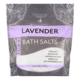 Soothing Touch Bath Salts - Lavender Calming - 32 oz