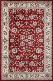 Stylish Classic Pattern Design Traditional Floral Filigree Bordered Area Rug