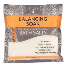 Soothing Touch Bath Salts - Balancing Soak - Case of 6 - 8 oz