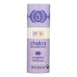 Organic Chakra Balancing Aromatherapy ROLL ON Insightful Third Eye - .31 oz