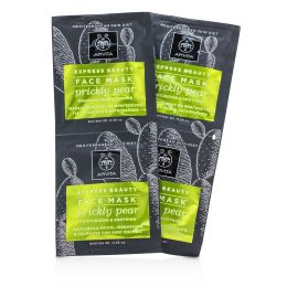 APIVITA - Express Beauty Face Mask with Prickly Pear (Moisturizing & Soothing) 6x(2x8ml)