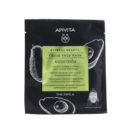 APIVITA - Express Beauty Tissue Face Mask with Avocado (Moisturizing & Soothing) - Exp. Date: 06/2022 6x10ml/0.34oz