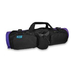 Hotdog Yoga Mat Rollpack Carrying Case -- Onyx