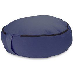 Blue 18" Round Zafu Meditation Cushion