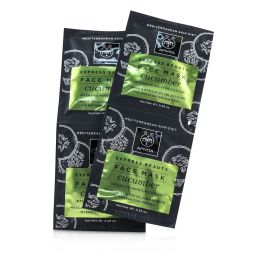 APIVITA - Express Beauty Face Mask with Cucumber (Intensive Moisturization) 05676 6x(2x8ml)