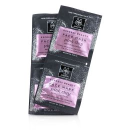 APIVITA - Express Beauty Face Mask with Pink Clay (Gentle Cleansing) 06401 6x(2x8ml)