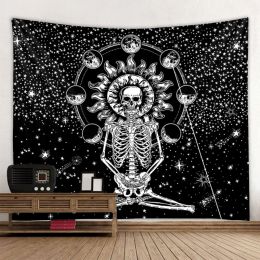 Black And White Series Tapestry Cross-border Explosion Background Cloth