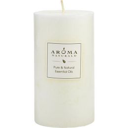 MEDITATION AROMATHERAPY by Mediation Aromatherapy 2.75 X 5 inch PILLAR AROMATHERAPY CANDLE. COMBINES THE ESSENTIAL OILS OF PATCHOULI & FRANKINCENSE