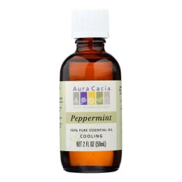 PEPPERMINT ESSENTIAL OIL 2 FL. OZ By Aura Cacia