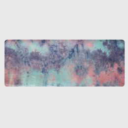 Yoga Mat Suede Tie-Dye Non-Slip Fitness Losing Weight Slim Aerobic Yoga Pad Camping Exercise Massage Pilates Gym Sports Mat