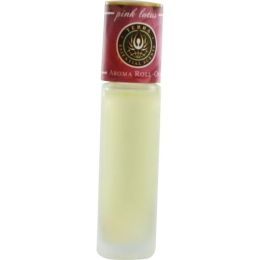 TERRA ESSENTIAL SCENTS by Terra Essential Scents PINK LOTUS AROMA ROLL ON - ESSENTIAL OILS OF LOTUS WITH ROSE QUARTZ GENSTONES IN JOJOBA OIL 0.33 OZ