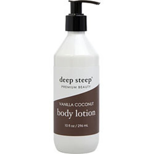 Deep Steep Vanilla Coconut Body Lotion 10 Oz