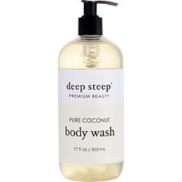 Deep Steep Pure Coconut Body Wash --503ml/17oz