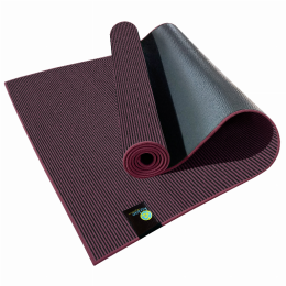 Elite Hybrid - Super Absorbent - Soft Touch Top - Yoga Mat (Color: Garnet)
