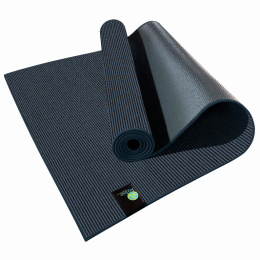 Elite Hybrid - Super Absorbent - Soft Touch Top - Yoga Mat (Color: Lapis)