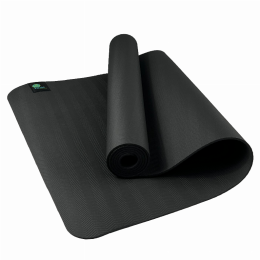 tpECOmat - Super Grippy Yoga Mat (Color: BLACK / BLACK, size: 4mm)