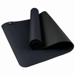 tpECOmat - Super Grippy Yoga Mat (Color: INDIGO / BLACK, size: 4mm)