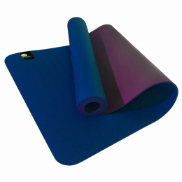 tpECOmat Ultra Yoga Mat (Color: Blueberry / Merlot)