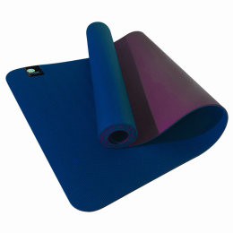 tpECOmat Ultra Yoga Mat (Color: Blueberry / Merlot)