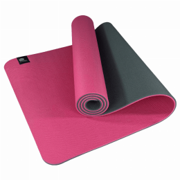 tpECOmat Ultra Yoga Mat (Color: Pink Phlox/Castlerock)