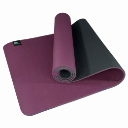 tpECOmat Ultra Yoga Mat (Color: Plum/Slate)