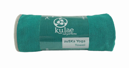 Yoga Towel - Super Absorbent - Full Mat Coverage (Color: Etiffany)