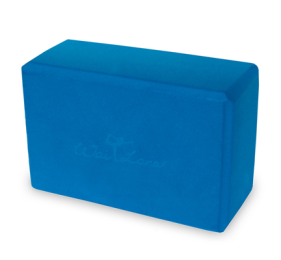 Foam Yoga Block (Color: Blue, size: 4" X 6" X 9")
