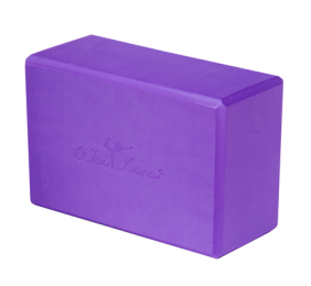 Foam Yoga Block (Color: Purple, size: 4" X 6" X 9")