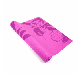 Yogi Mat (Color: Pink, size: 1/8"H X 24"W X 68"L)