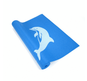 Yogi Mat (Color: Blue, size: 1/8"H X 24"W X 68"L)