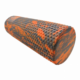 Taffy Honey-Comb EVA Foam Roller (Color: orange-grey)