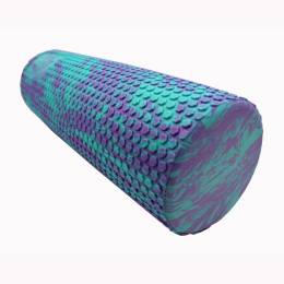 Taffy Honey-Comb EVA Foam Roller (Color: purple-turquoise)
