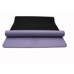 The Ultimate PU + Natural Rubber Yoga & Exercise Mat. (Color: Pink)