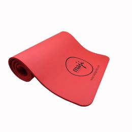 NBR Premium Eco Exercise Mat (Color: Red)