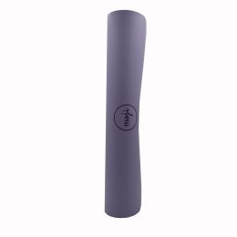 The Ultimate PU + Natural Rubber Yoga & Exercise Mat. (Color: Purple)