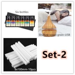 300ML LED Essential Oil Diffuser (Color: Set 2)