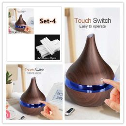 300ML LED Essential Oil Diffuser (Color: Set 6)