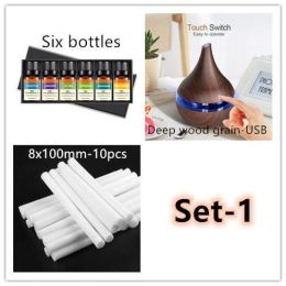 300ML LED Essential Oil Diffuser (Color: Set 1)